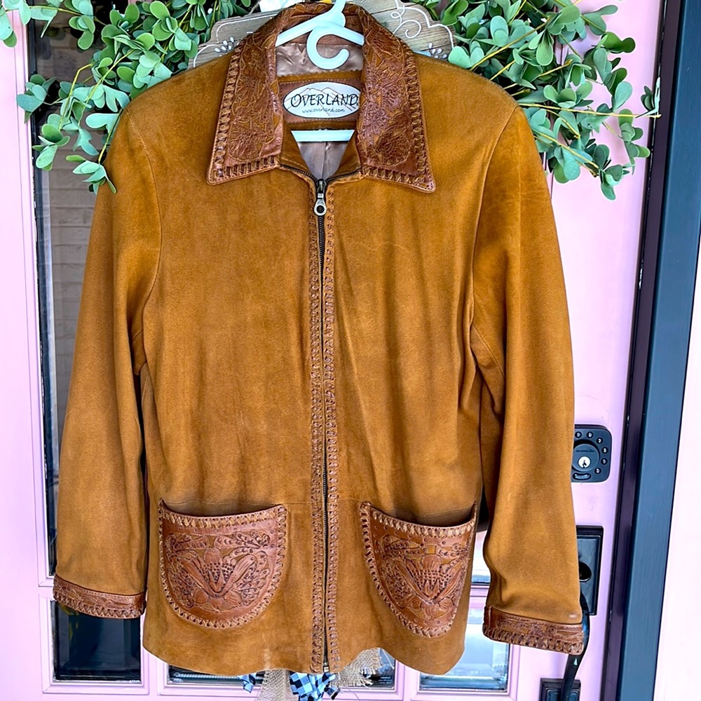 Overland sheep/goatskin ladies coat